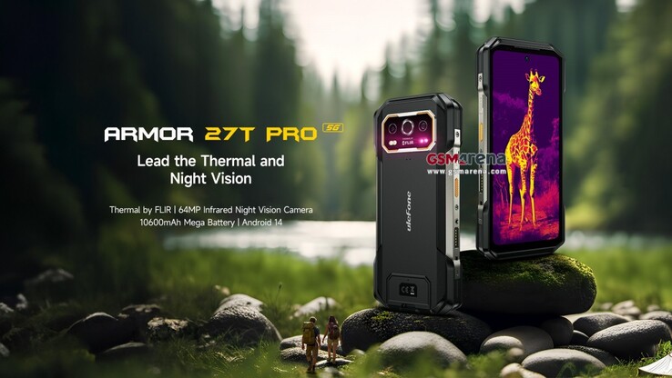 Ulefone Armor 27T Pro: Rugged smartphone comes with new 5G SoC, infrared & night vision and special expansion port