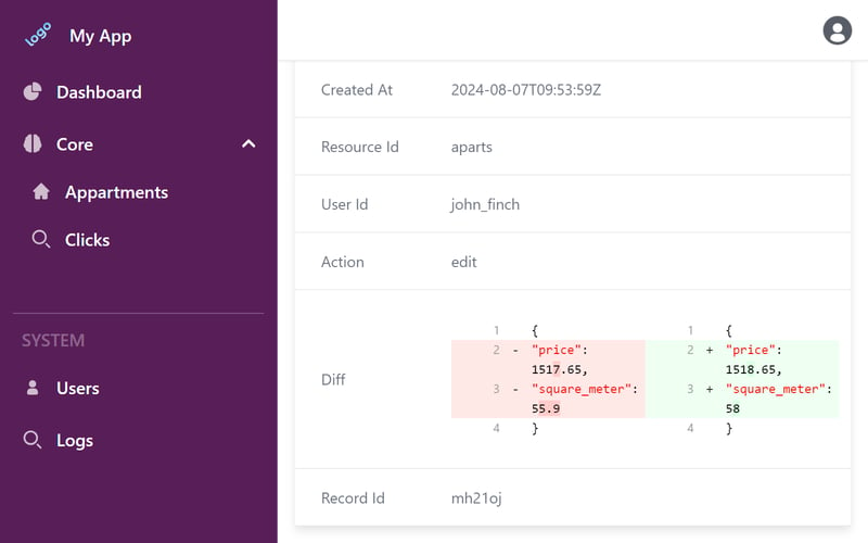 Vue & Tailwind admin framework