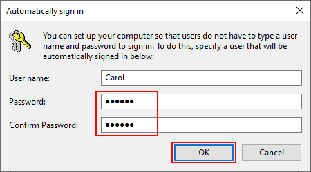 3 Ways to Enable or Disable Automatic Login in Windows 10