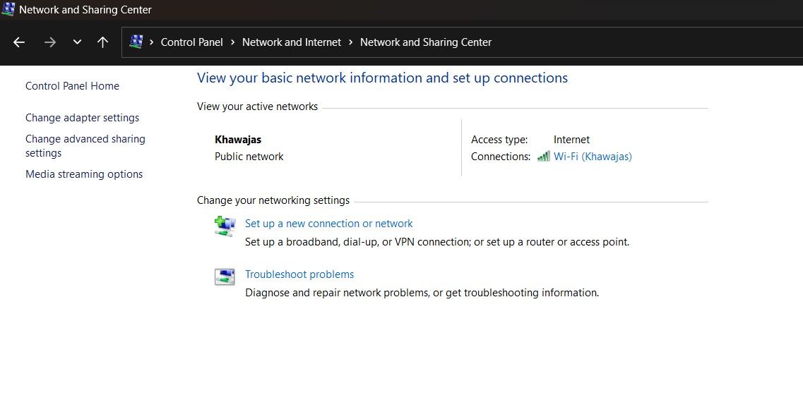 How to Fix a Missing Wi-Fi Option in Windows 11