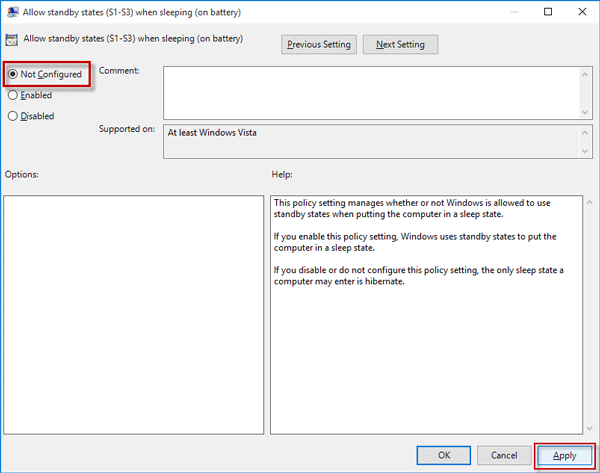 Fix: Sleep Option Missing from Power Menu in Windows 10