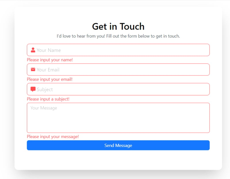 How to Create Dynamic Email Contact Form in Next.js Using Resend and Zod