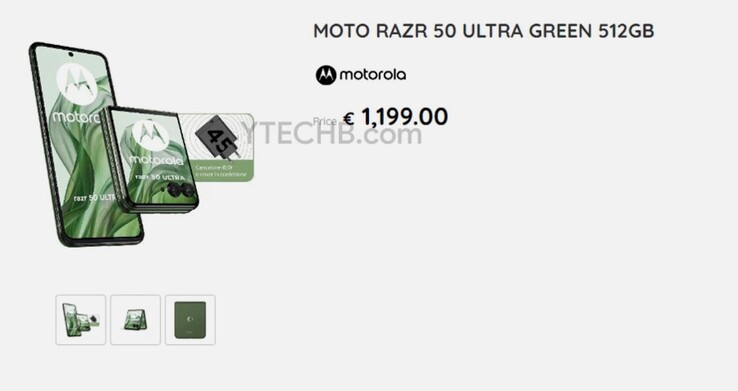 Motorola Razr 50 and Razr 50 Ultra Eurozone prices leak with global launch date now confirmed