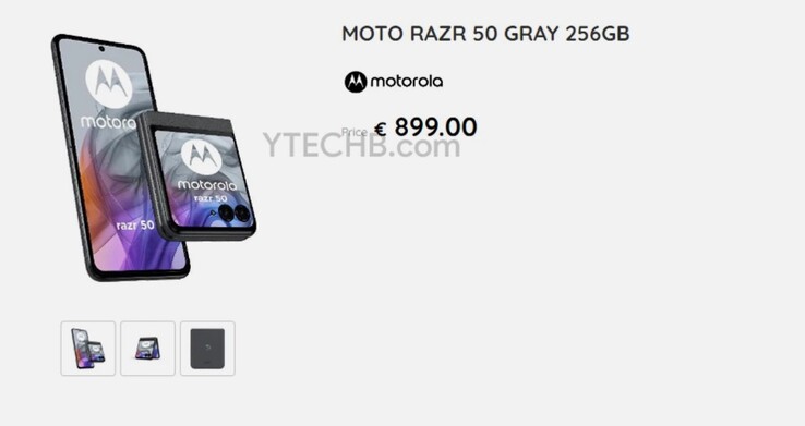 Motorola Razr 50 and Razr 50 Ultra Eurozone prices leak with global launch date now confirmed