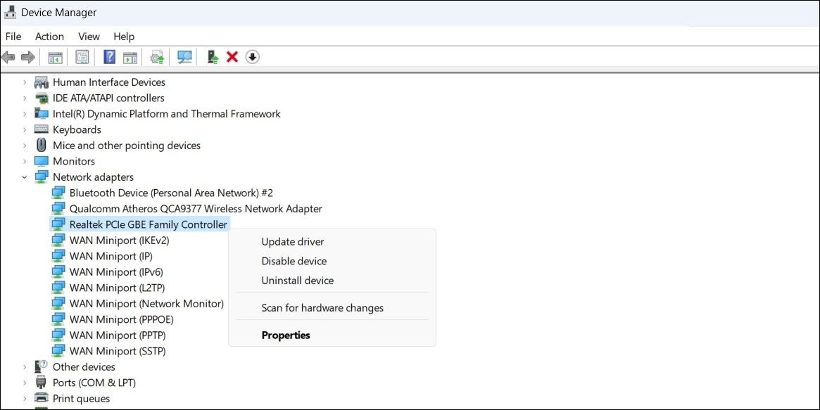 How to Fix No Internet Access on an Ethernet Connection on Windows