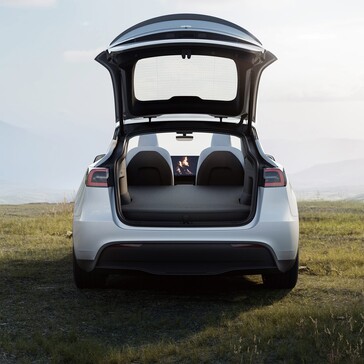 Official Tesla Model Y inflatable mattress for car camping sleep comes with air pump and storage bag at a reasonable price