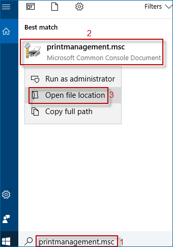 3 Ways to Create Shortcut for Print Management on Windows 10 Desktop