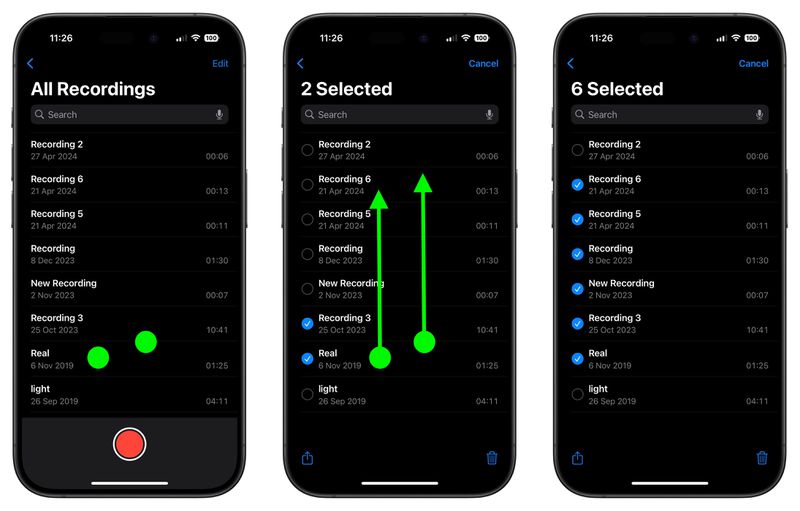 Select Multiple Items Faster With This Simple iPhone Gesture