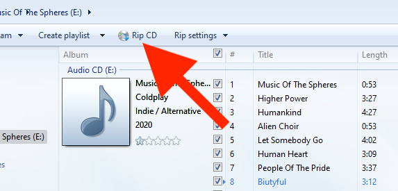 How to Rip an Audio CD on Windows