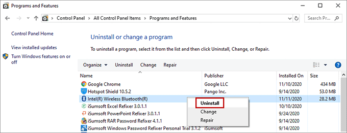 Bluetooth Missing from Device Manager in Windows 10, How to Fix It