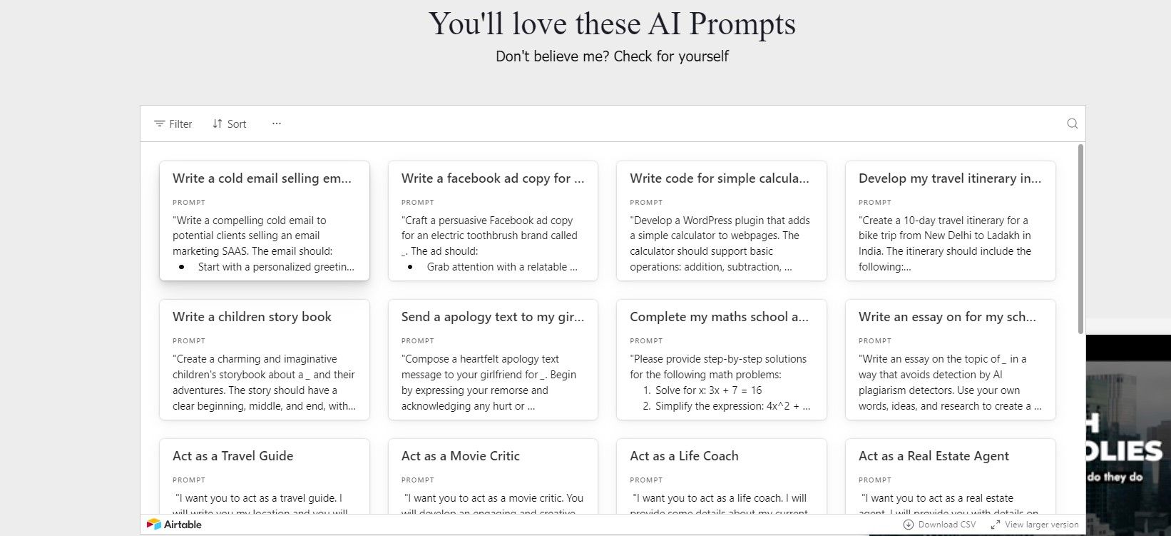 The Best 5 AI Prompt Generators For Any AI Tool