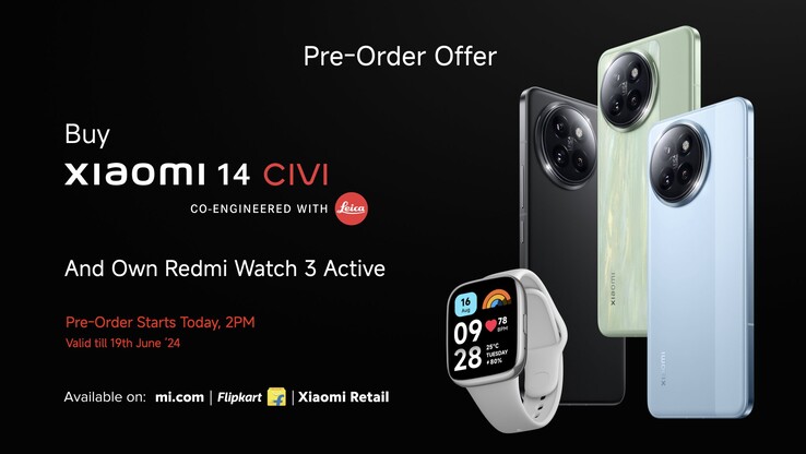 Xiaomi 14 CIVI: Xiaomi releases new Snapdragon 8s Gen 3 smartphone with Leica cameras and launch gifts