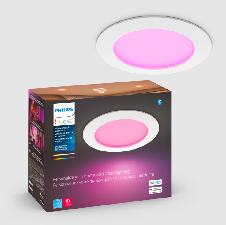 Philips Hue launches new smart color Slim recessed lights 