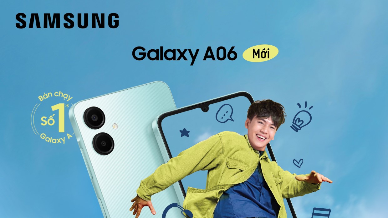 Samsung Galaxy A06 debuts with Android 14, 90Hz display and 25W charger for ~0