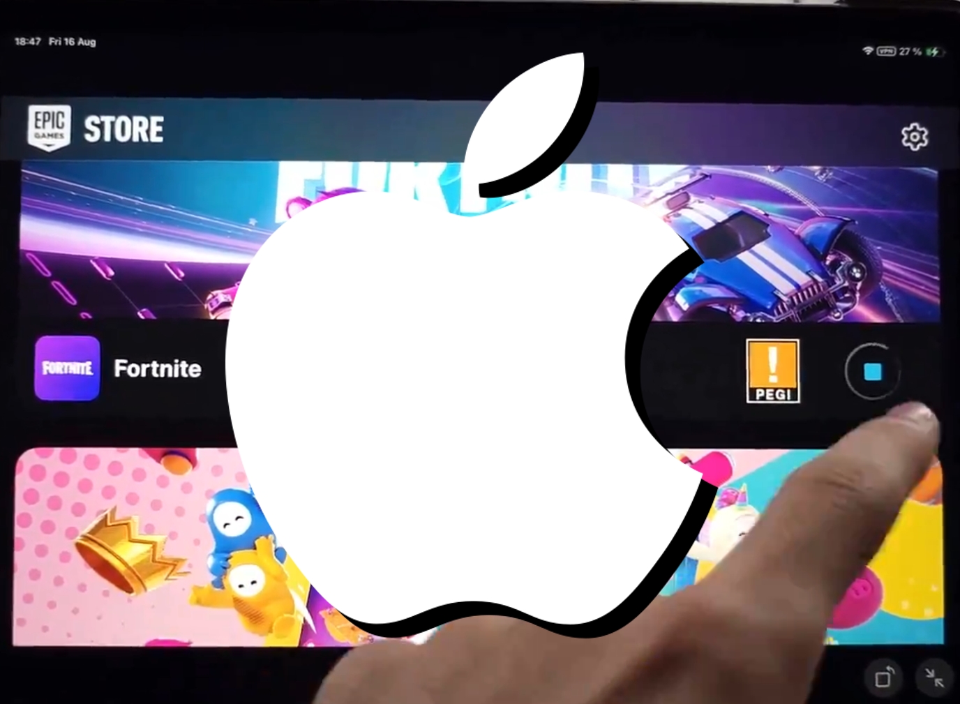 YouTuber installs Fortnite on non-EU iPad with worldwide Epic Games Store on iOS up next