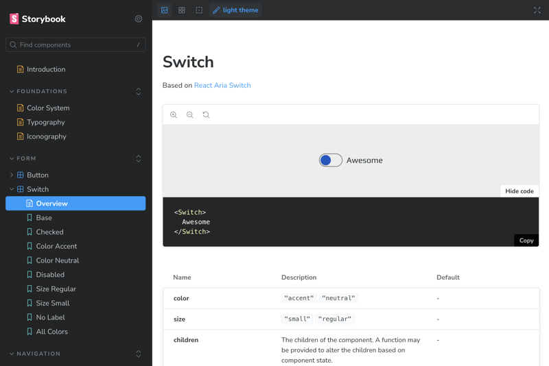 Design System Starter Template - All Technology You