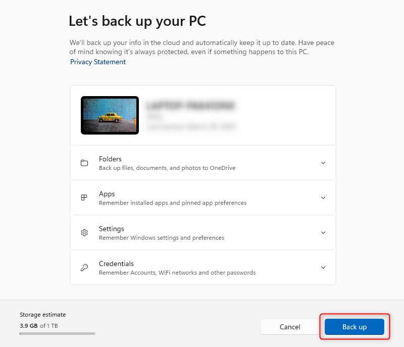 How to Use Windows Backup to Easily Transfer to a New PC