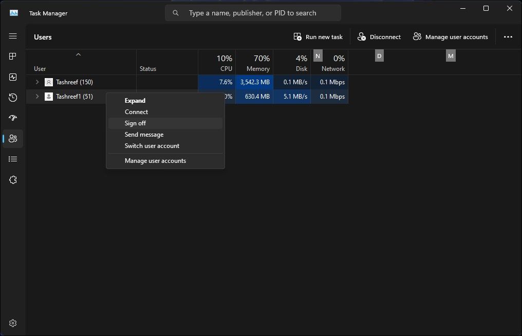 How to Sign Out Other Users on Windows 11