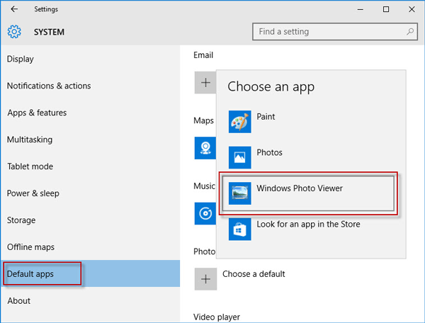 How to Set Windows Photo Viewer as Default Image Viewer in Windows 10