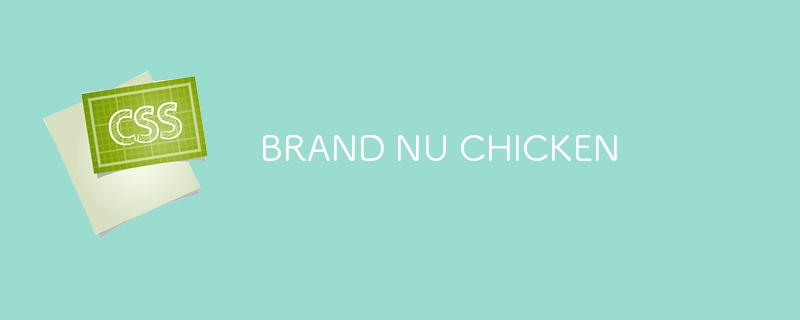 BRAND NU CHICKEN