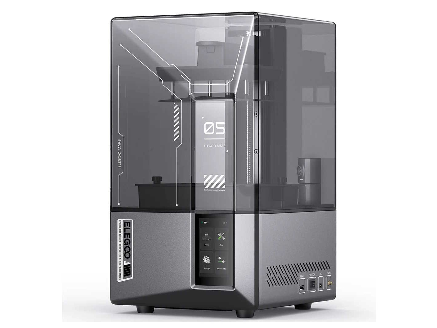 Elegoo Mars 5 Ultra: Powerful 3D printer comes with camera, WiFi and AI functions