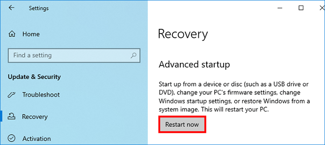 Windows 10 Password Incorrect During System Image Restore