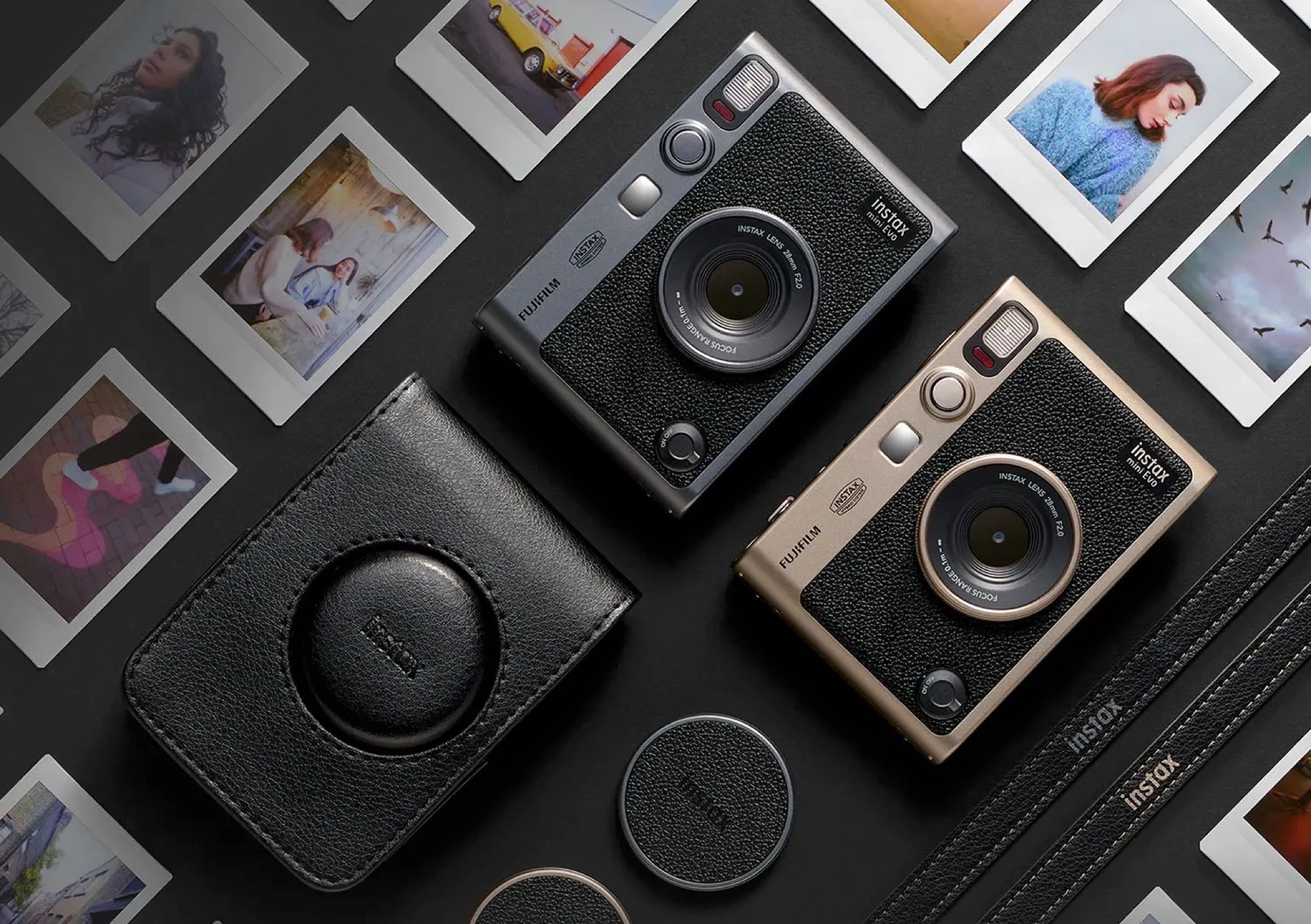 Fujifilm Instax Mini Evo hybrid instant camera launches as 90th Anniversary Limited Edition