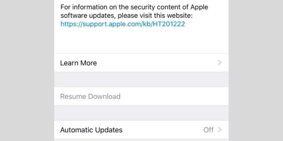 6 Ways to Fix a Stuck iOS Update That Says Resume Download