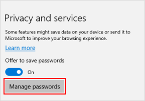 How to Modify Saved Password in Microsoft Edge on Windows 10