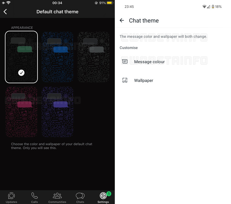 WhatsApp prepares a new feature to customize chat appearance