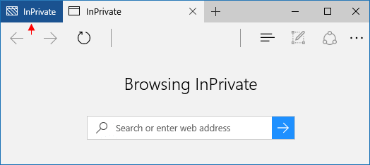 How to Enable/Disable InPrivate Browsing in Microsoft Edge