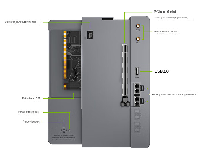 Beelink EX graphics card expansion dock promises zero GPU performance loss