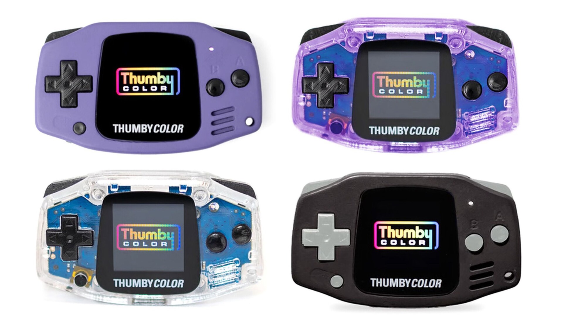 Thumby Color launches as pocket-sized retro gaming handheld with Game Boy Advance looks for 