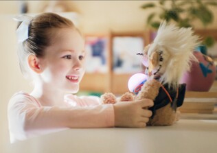 BubblePal AI companion toy for kids launches with eerily M3GAN-like concept