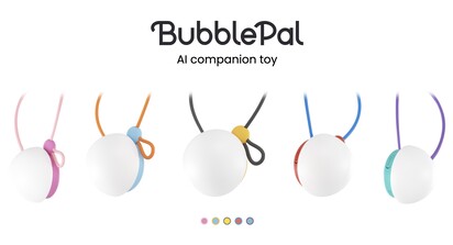 BubblePal AI companion toy for kids launches with eerily M3GAN-like concept