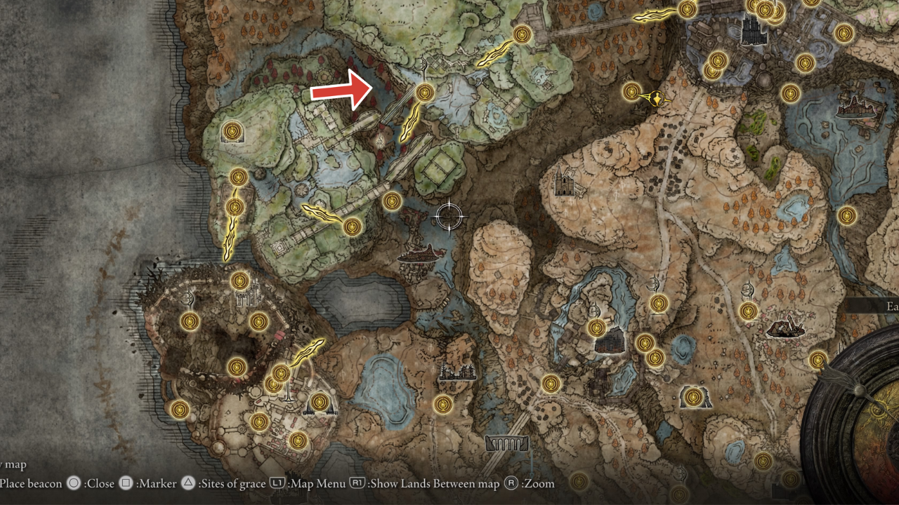 How to get to Scorpion River Catacombs in Elden Ring Shadow of the Erdtree