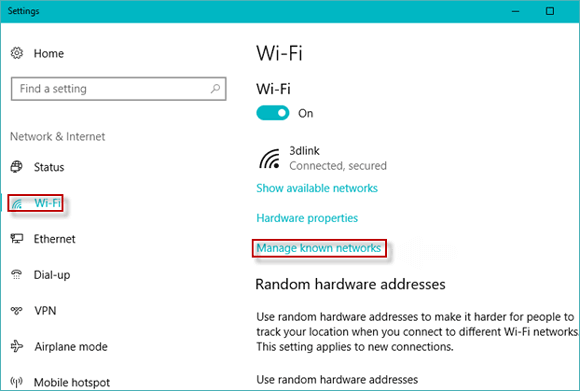 Deleting Saved Wi-Fi Network Absolutely on Windows 10