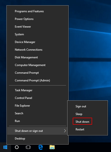 How to Make Use of WinX Quick Link Menu in Windows 10