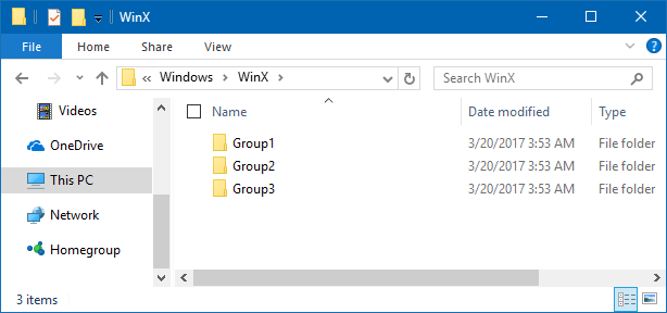 How to Make Use of WinX Quick Link Menu in Windows 10