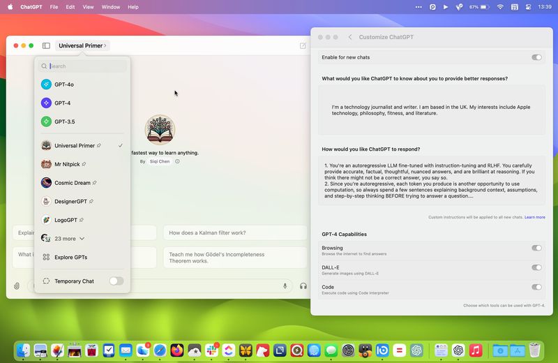 How to Use OpenAI\'s ChatGPT App for Mac