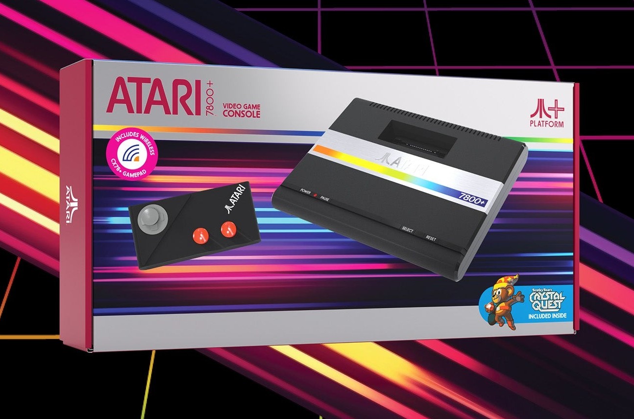 Atari unveils the Atari 7800  console and new retro wireless controllers