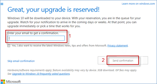 How to Get/Cancel the Reservation of Upgrading to Windows 10