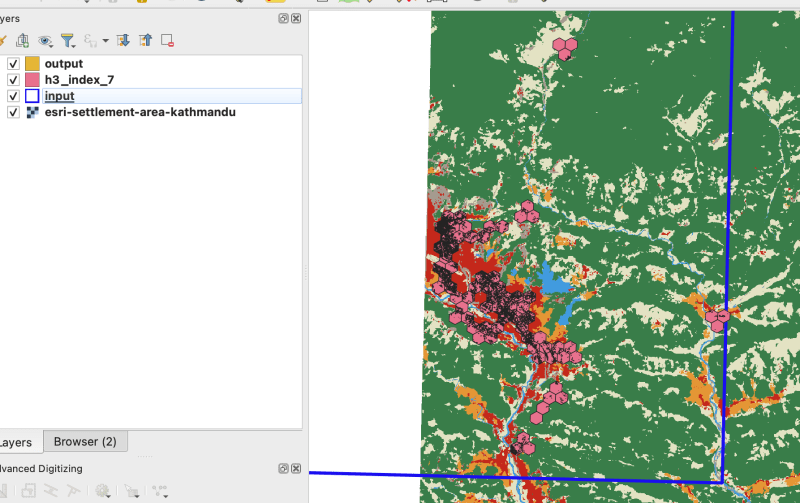 Raster Analysis Using Uber hndexes and PostgreSQL