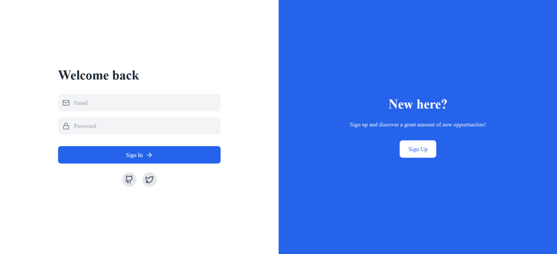 React login page template Source Code