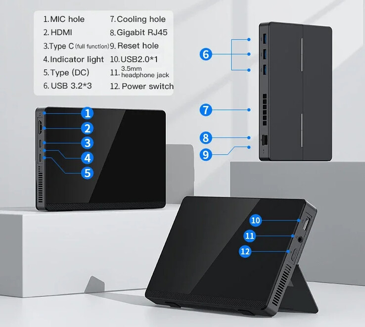 SZBOX S7: New release combines tablet and mini-PC form factors with modern Intel processor for 0