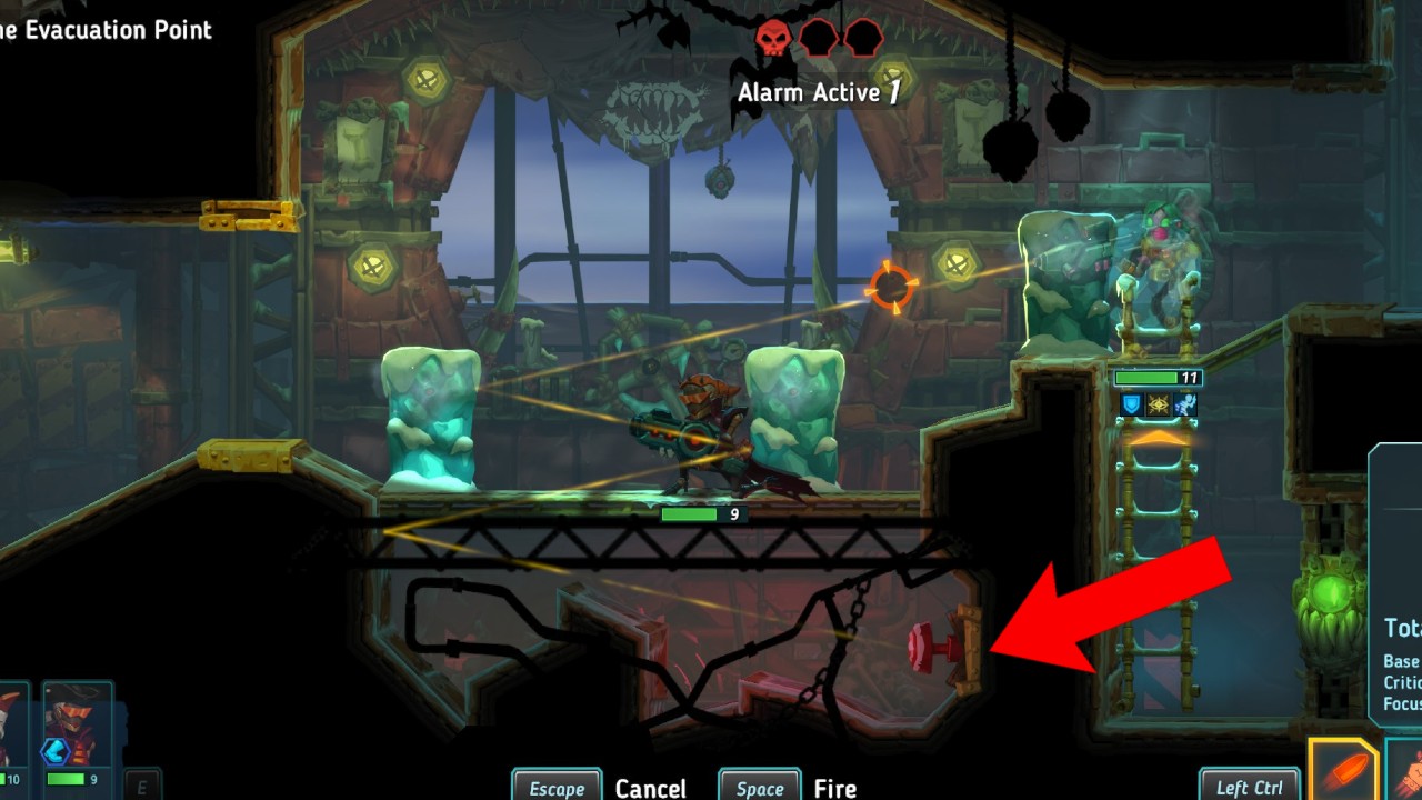 All Glow Rod locations in SteamWorld Heist 2 — Nuclear Materials walkthrough