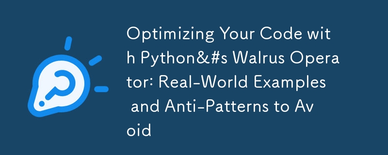 Optimizing Your Code with Python