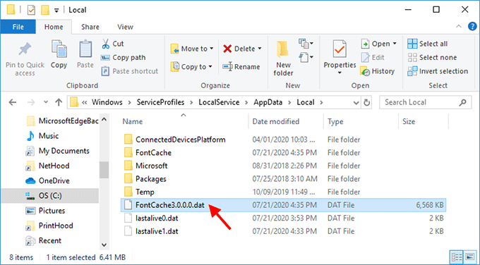 2 Ways to Clear Font Cache in Windows 10