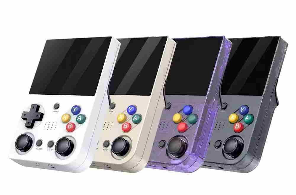 M21 retro gaming handheld now official with rip-off design but affordable pricing and HDMI out