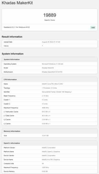 Intel Arc 130V: Lunar Lake iGPU fails to surpass Radeon 760M in maiden Geekbench run